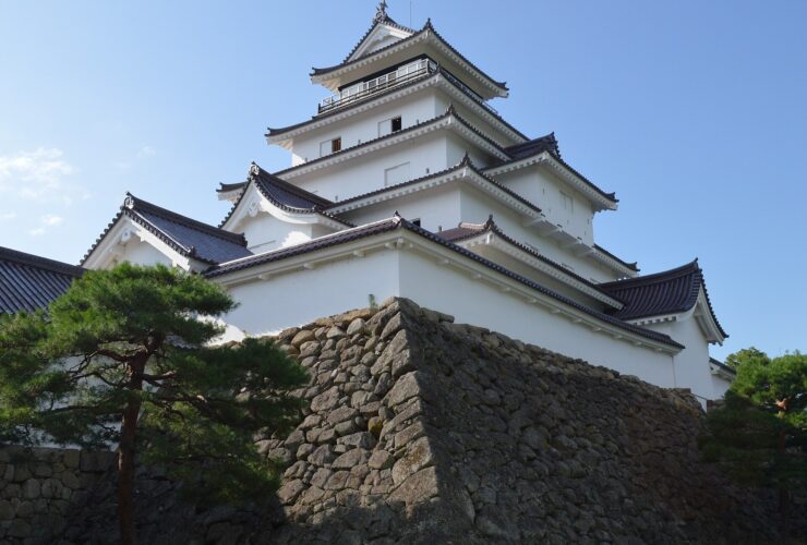 Tsurugajo Castle in Aizuwakamatsu, focal point of the Aizu Festival