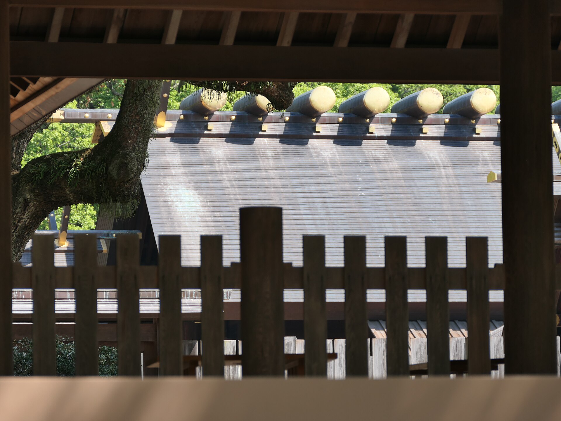 Atsuta Jingu shrine grounds in Nagoya
