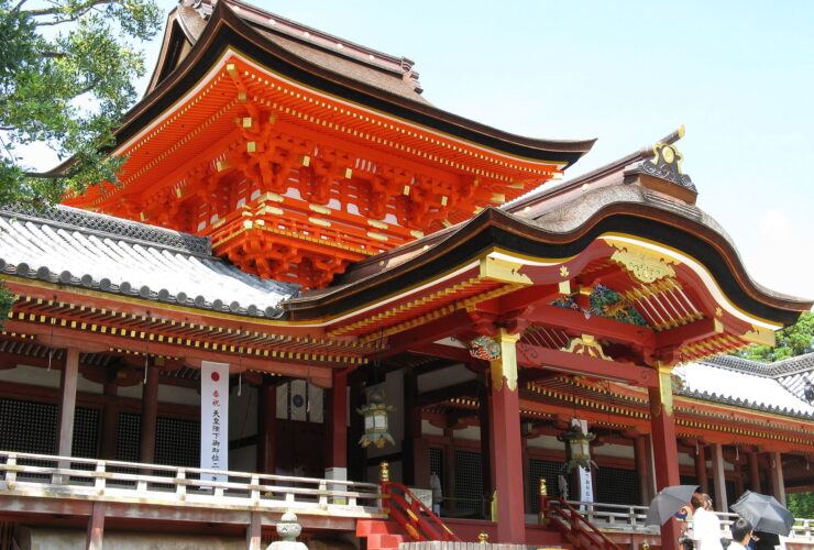 Iwashimizu Hachimangu Shrine near Kyoto
