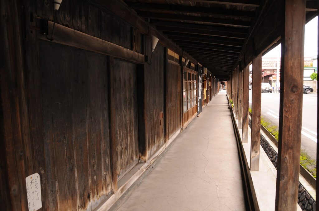 Komise street, Kuroishi, Aomori