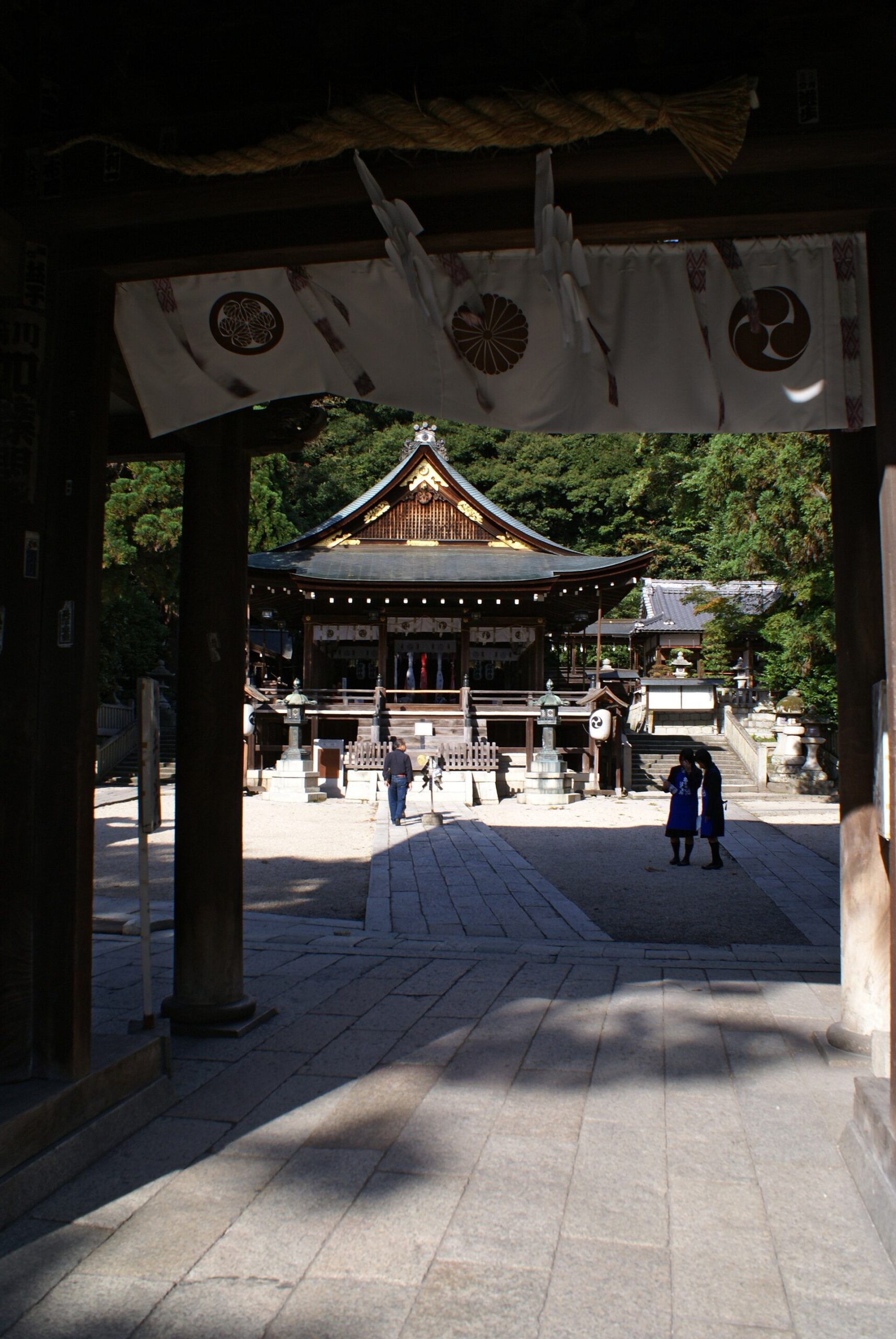 Himure Hachimangu Shrine in Omihachiman