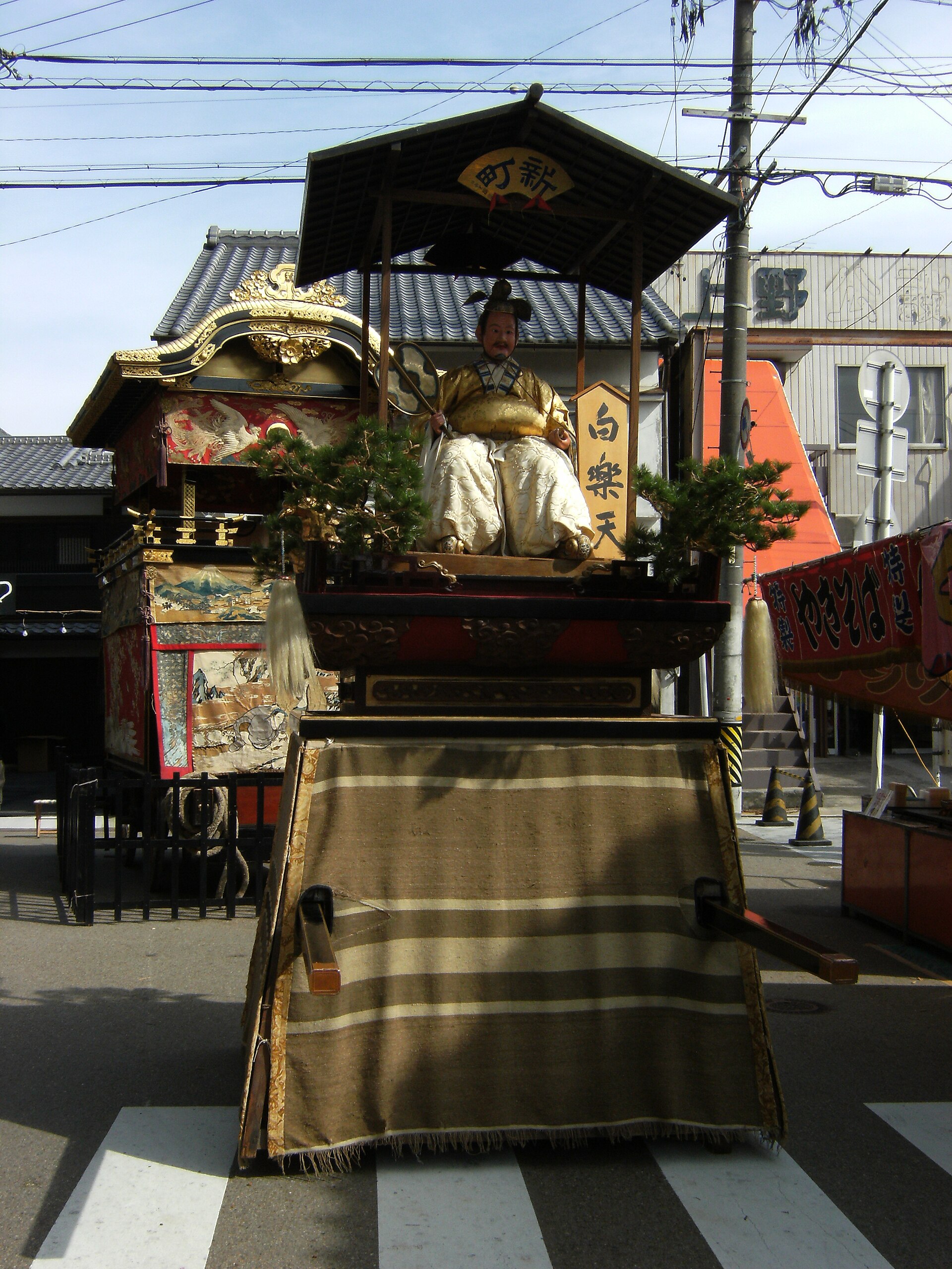 Ueno Tenjin Matsuri procession in Iga, Mie
