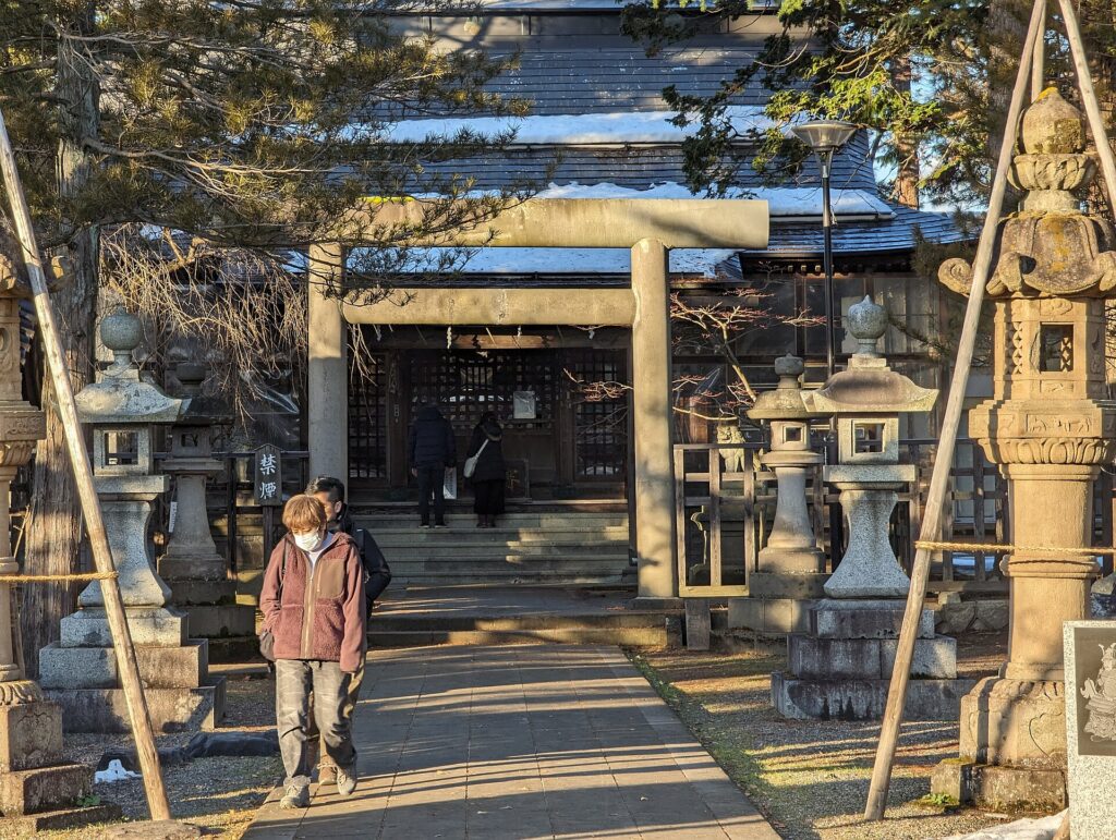 Uesugi Shrine in Yonezawa, Yamagata