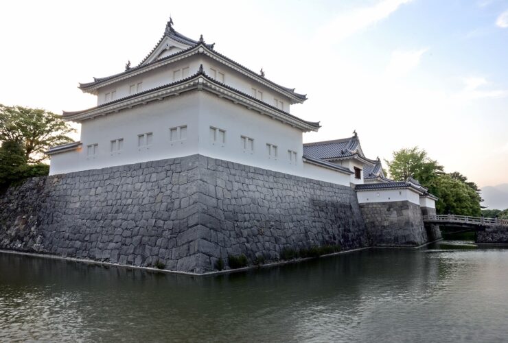 The Tatsumi turret of Sunpu Castle in Shizuoka