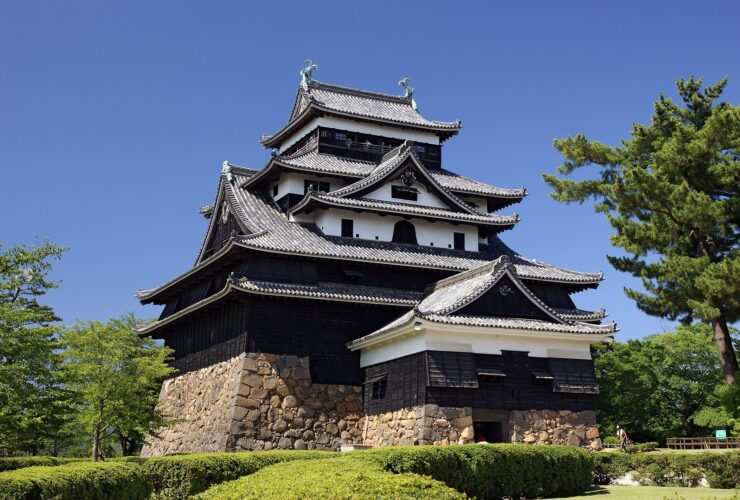 The black keep of Matsue Castle in Shimane