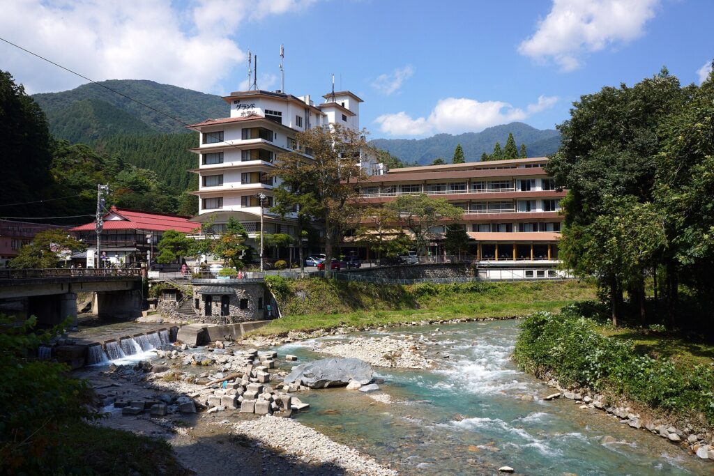 Shima Onsen in Nakanojo, Gunma