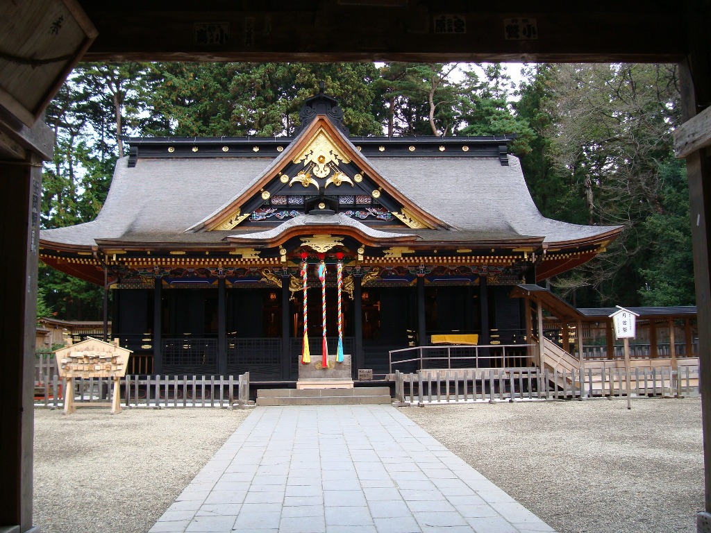 Osaki Hachimangu shrine in Sendai