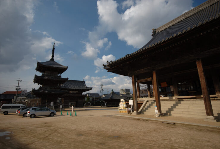 Saidaiji Kannonin temple in Okayama